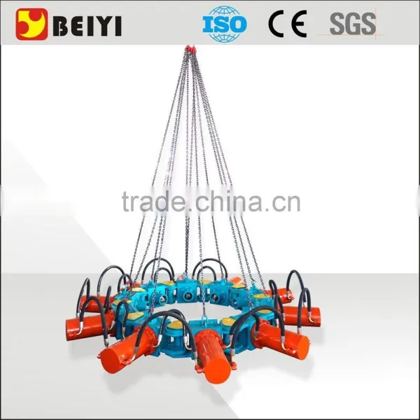 BEIYI Hydraulic Pile Breaker, Concrete Round Piles Head Cutter for Concrete Pile photo-2