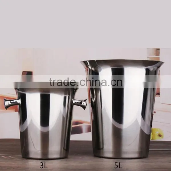 Promotional Gift Stainless Steel Double Wall Bar Champagne Wine Bucket photo-6