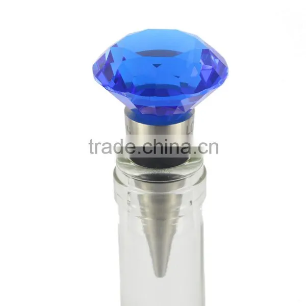 Diamond Crystal Bottle Wine Stoppers photo-4