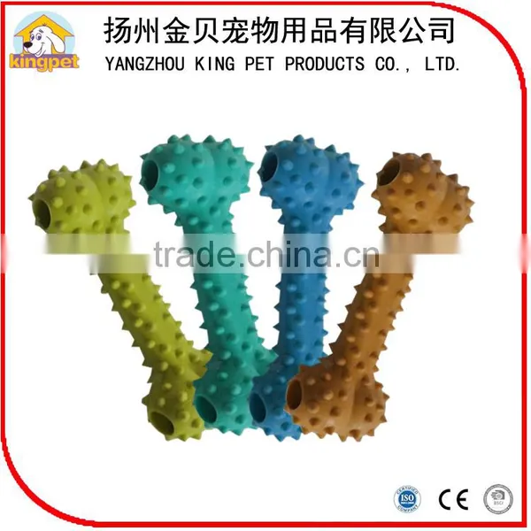 China Factory Wholesale Tpr Rubber Pet Toy Bone for Dog