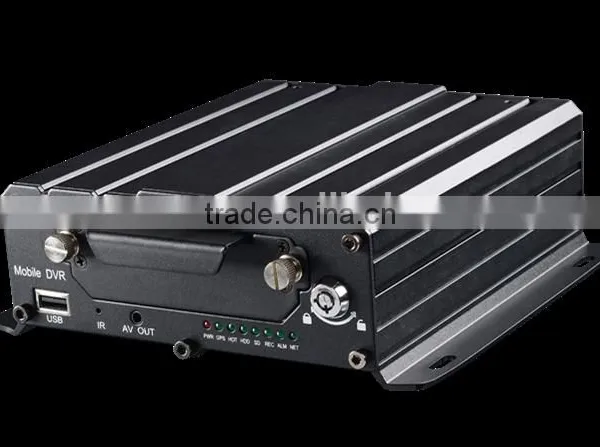 OEM 2TB HDD Mobile DVR With 3G/4G WIFI GPS G-sensor for Vehicle 4CH AHD 960P/720P Realtime MDVR photo-3