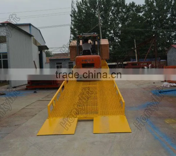 Hydraulic Mobile Loading Ramp Yard Ramp Used for Container photo-6