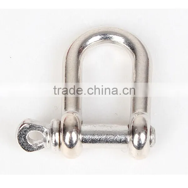 2015 Colored High Quality Stainless Steel Anchor Shackles U Shackle Bow Shackles for Paracord photo-4