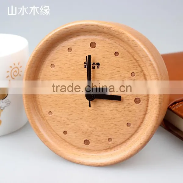 Shanshui Custom Wooden Desktop Clock, DRZ003 photo-4