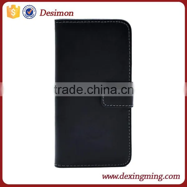 Desimon Factory Wallet Stand Genuine Leather Flip Case for Xiami 5 photo-3