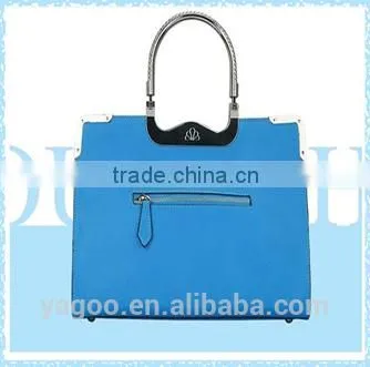 Fresh Colourful PU Tote Handbag for Women photo-4