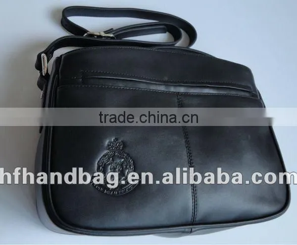 Black Genuine Leather Shoulder Bag