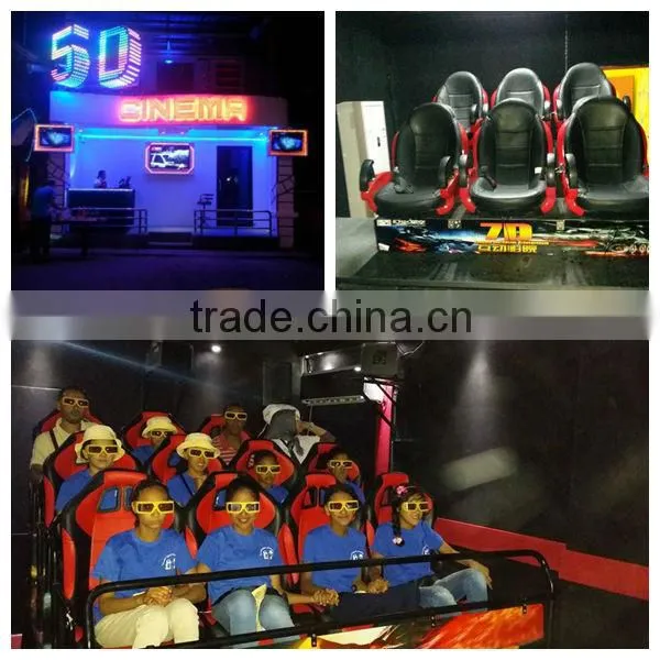 Mini Motion 5D Cinema Including the Outside Cabin/box