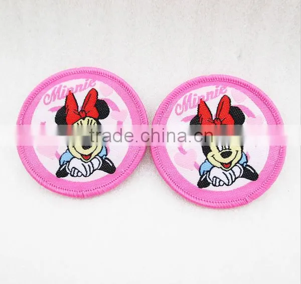 Cheap Woven Patches Merrow Border Badges