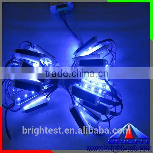 DC12V 4pcs 5050 High Power Injection LED Module With Lens Samsung CRE RGB Module Osram Display Led Modules photo-4