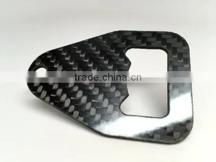 New Fashion Carbon Fiber Key Chain, Carbon Fiber Key Chain With Logo and Attractive Pattern photo-2