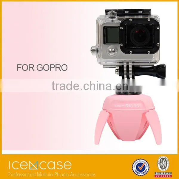 New Coming Bk03 Tripod & Accessories Mini 360 Degree Rotate Tripod Ball Head With Remote Control photo-3
