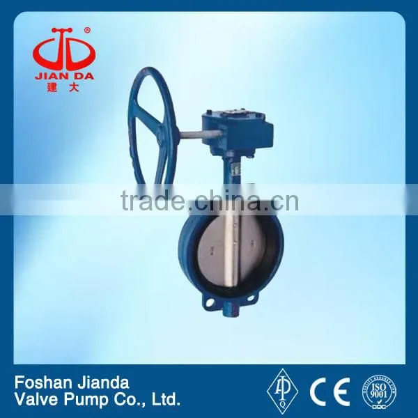 DN80 Stainless Steel Wafer Type Butterfly Valve