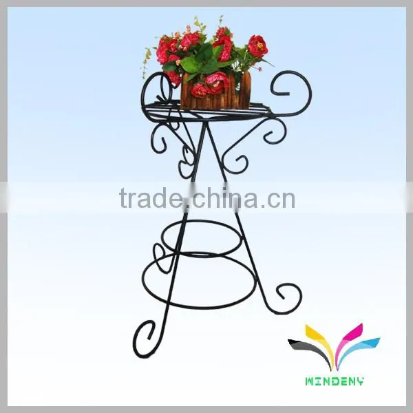 Metallic Display Garden Decorative Plant Rack for Flower Pot Plant photo-2