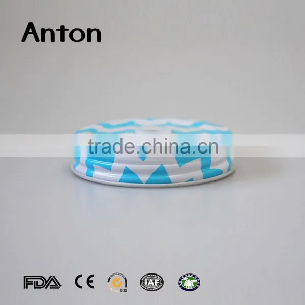 Tin Metal Lug Cap With Printing photo-2