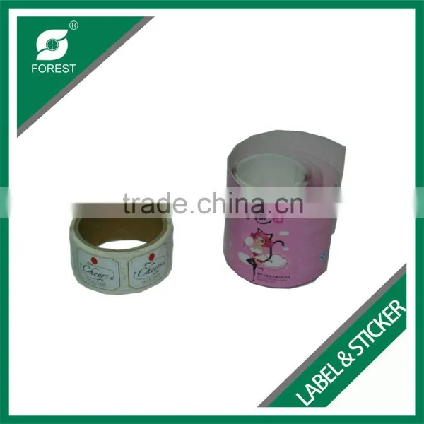 CHINA FACTORY SUPPLY CLEAR COSMETIC BARCOADE LABEL IN ROLL photo-4