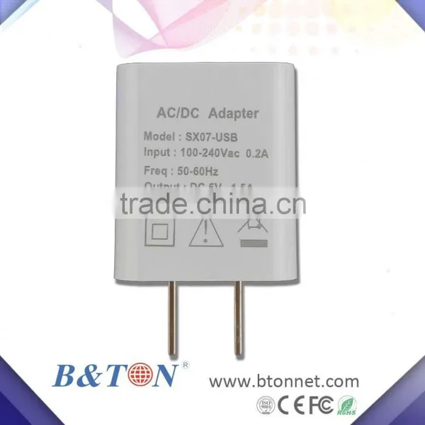 Factory Price 5V 1.5A USB Mobile Phone Charger Power Adapter photo-2