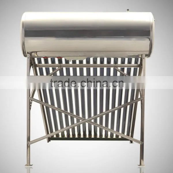 180L Non-Pressurized Home Solar Water Heater - Stainless Steel photo-6
