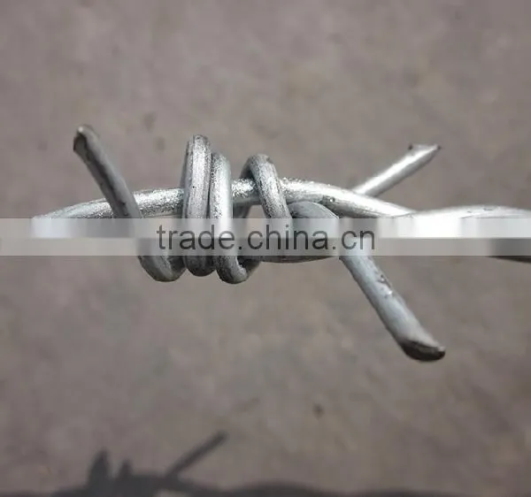 Flat Wire Type Pvc Coating Barbed Wire Price per Roll photo-5