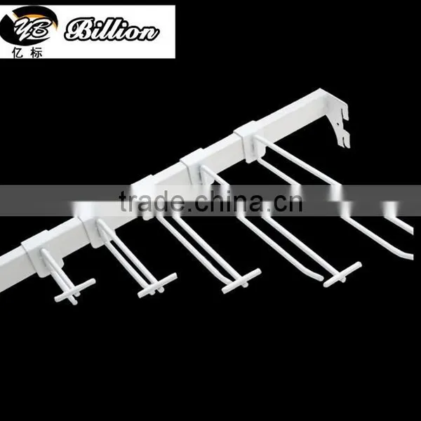 Security Display Hook Metal Square Tube Chrome Hook photo-3
