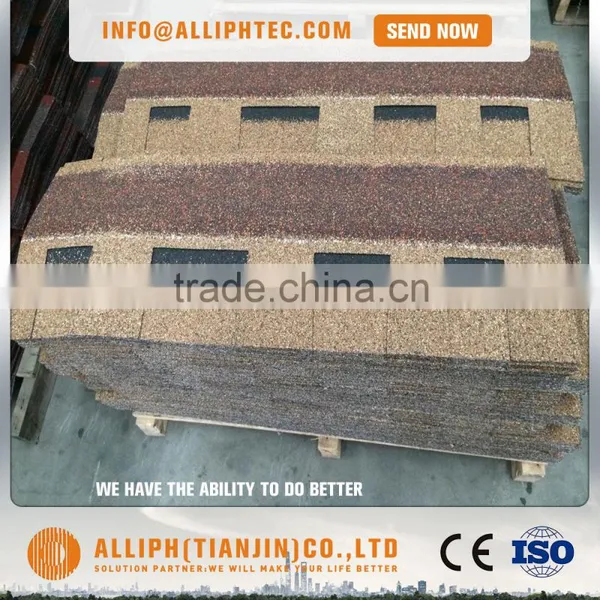 Double Layer Fibreglass Asphalt Shingle Colorful Asphalt Shingles photo-4