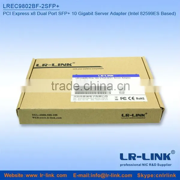 LR-LINK LREC9802BF-2SFP+ PCIe x8 Dual Optical 10G SFP Network Card Compatible With Intel 10G Card X520-SR2 photo-4