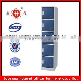 standard cold rolled knock down steel 5 tier gym locker