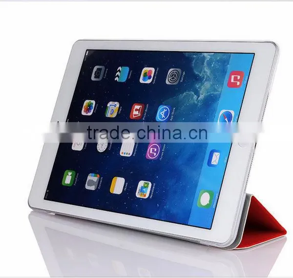 Pu Leather Three Folder Transformers Case for Tablet For Ipad Air Case D0107 photo-2