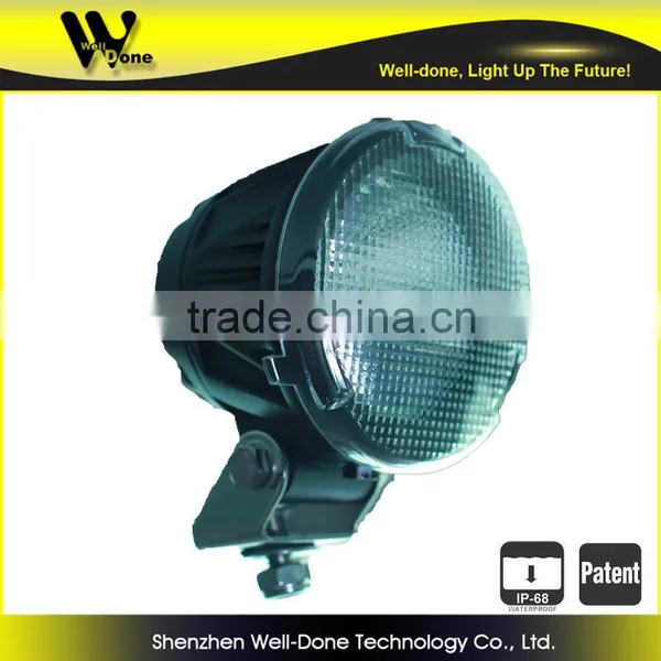 Factory Direct Offer Oledone IP68 C Ree COB 4" 25W Mining Motorcycle Truck Trailer LED Work Light photo-3