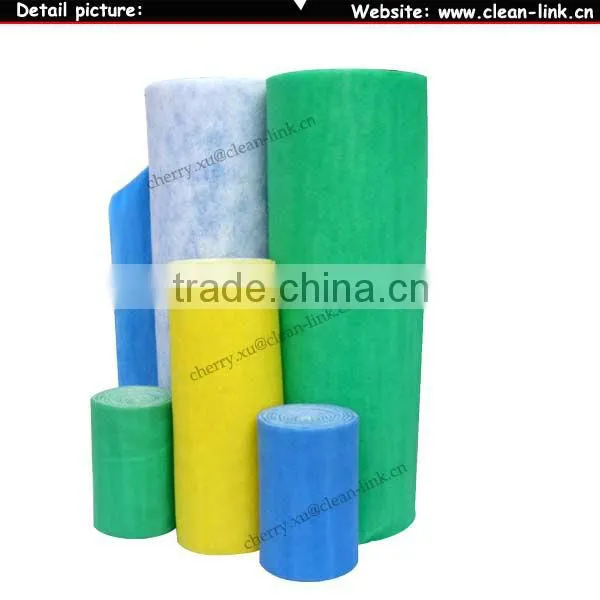 Pre-efficiency Anti-fractured PETorganic Synthetic Fiber Filter Roll