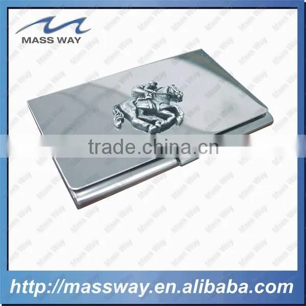 Cool Custom Stainless Steel Golden Business Name Card Case photo-5