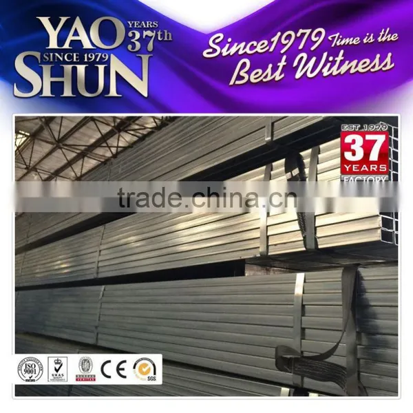 120*120 Pre Galvanized Steel Tube Tianjin photo-2
