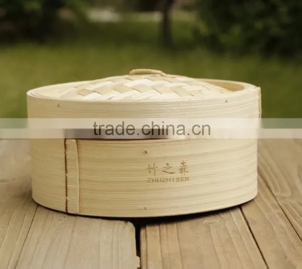 Customized Snack Hot Stamped Kitchenware Bamboo Steamer photo-6