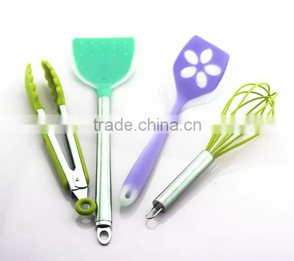 High Temprature Resistant Hard Plastic Inside Silicon Kitchen Ware photo-3