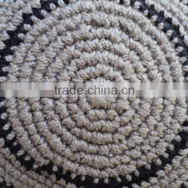 100% Hand-made Cotton Kippah & Caps / Muslim Kippah Kippot Yarmeulke Factory Supplier photo-3