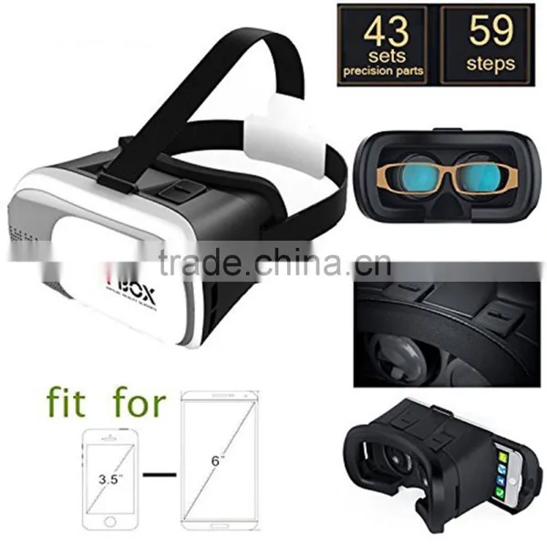 VR Headset 3D Glasses Virtual Reality 3D VR Headset Google Cardboard Glasses photo-6