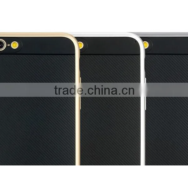 Rock Kani Series Metal Bumper+TPU Back Cover for Apple Iphone 6 photo-2