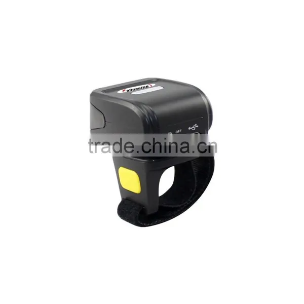 1D Bluetooth Portable Wearable Ring Barcode Scanner BR30 Mini Scanner photo-2