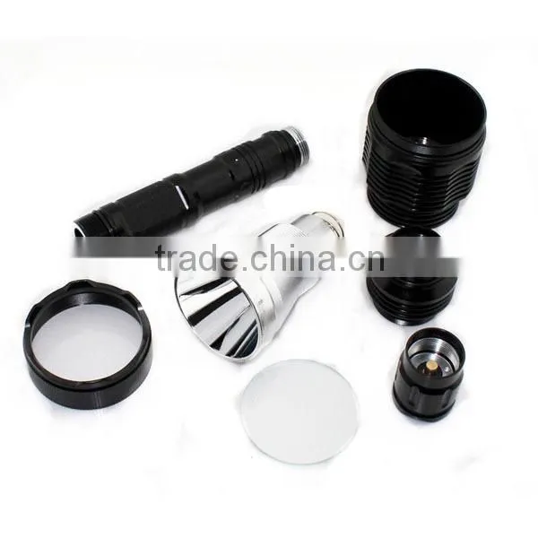 1145 10W High Power T6 LED Tactical Flashlight 500lumen Police Flashlight Torch photo-5