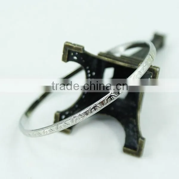 Steel Rope Bracelet With Metal Fashion Stainless Steel Bracelet Bangles photo-2