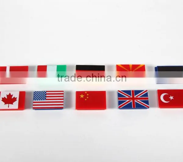 Heartedly Love Flag Magnet With Ones Own Motherland Flag photo-2