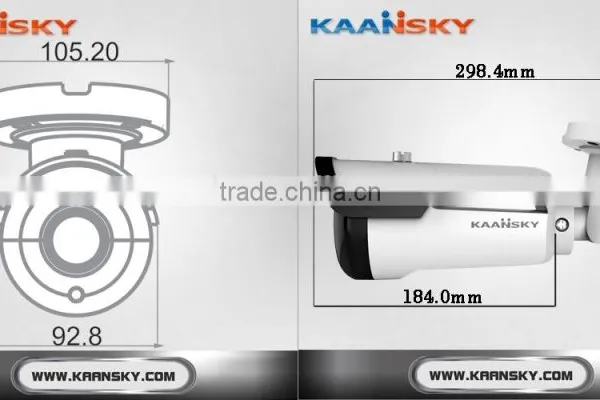KAANSKY Coaxial HD Camera 1MP and 1.3MP With 3.6mm Lens AHD Bullet CCTV Camera photo-4