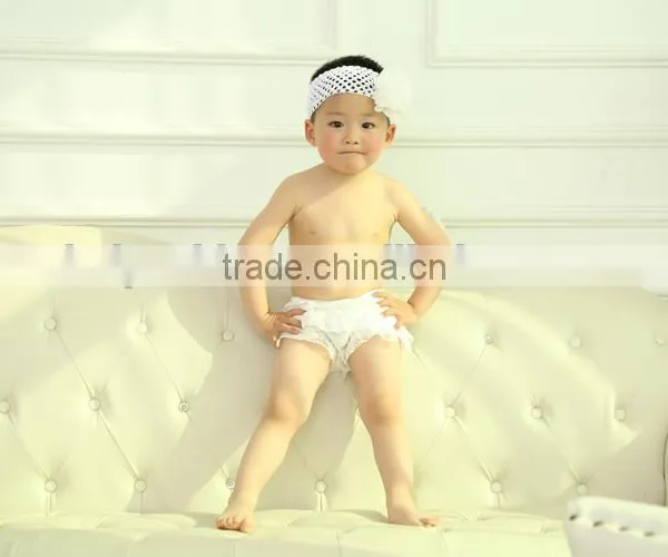 2016 Design Cheap Hotsale Lace Solid Color Bloomers for Kids photo-5