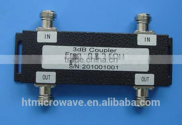 RF Manufacture 800-2700MHz 2:2 3dB Hybrid Coupler /2 in 2 Out Hybrid Combiner N/Female photo-4