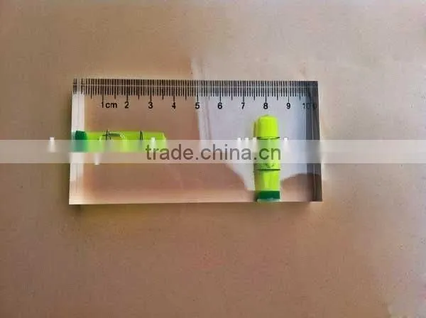 Bubble Vial ; Gift ; PMMA Level Vial