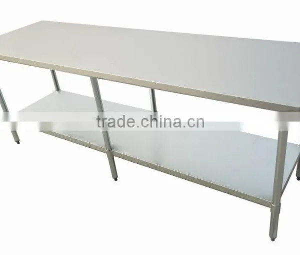 NSF Approval Detechable Prep Stainless Steel Work Table for Commercial Kitchen or Restaurant photo-2