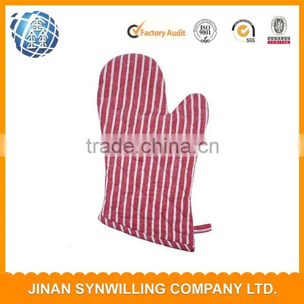 LOGO Printed Double Cotton Oven Mitt Print Souvenir Heated Gloves photo-5