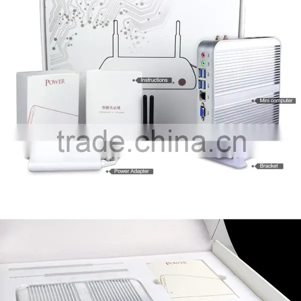 Thin Client Computer Fanless Low Voltage Cpu Intel i3 Mini pc photo-5
