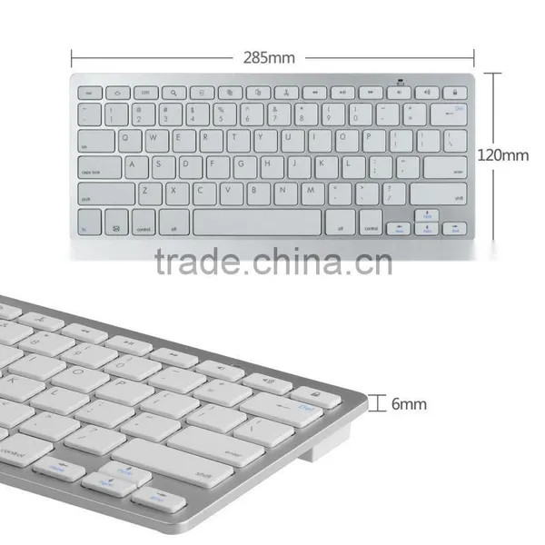 Gtide Super Slim Bluetooth Wireless Keyboard Wholesale for Laptop photo-2