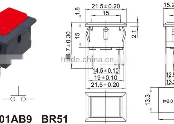 With Waterproof Cover Mini Round Rocker Switches,electronic Power Rocker Switch photo-6